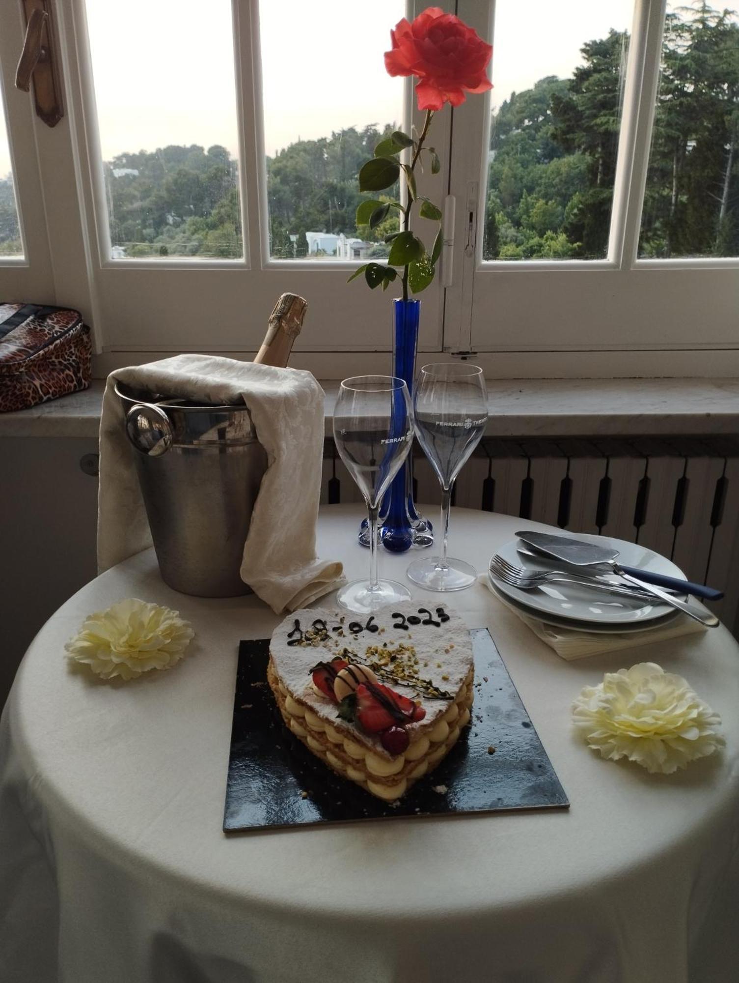 אנה קאפרי B&B Villa Cristina מראה חיצוני תמונה